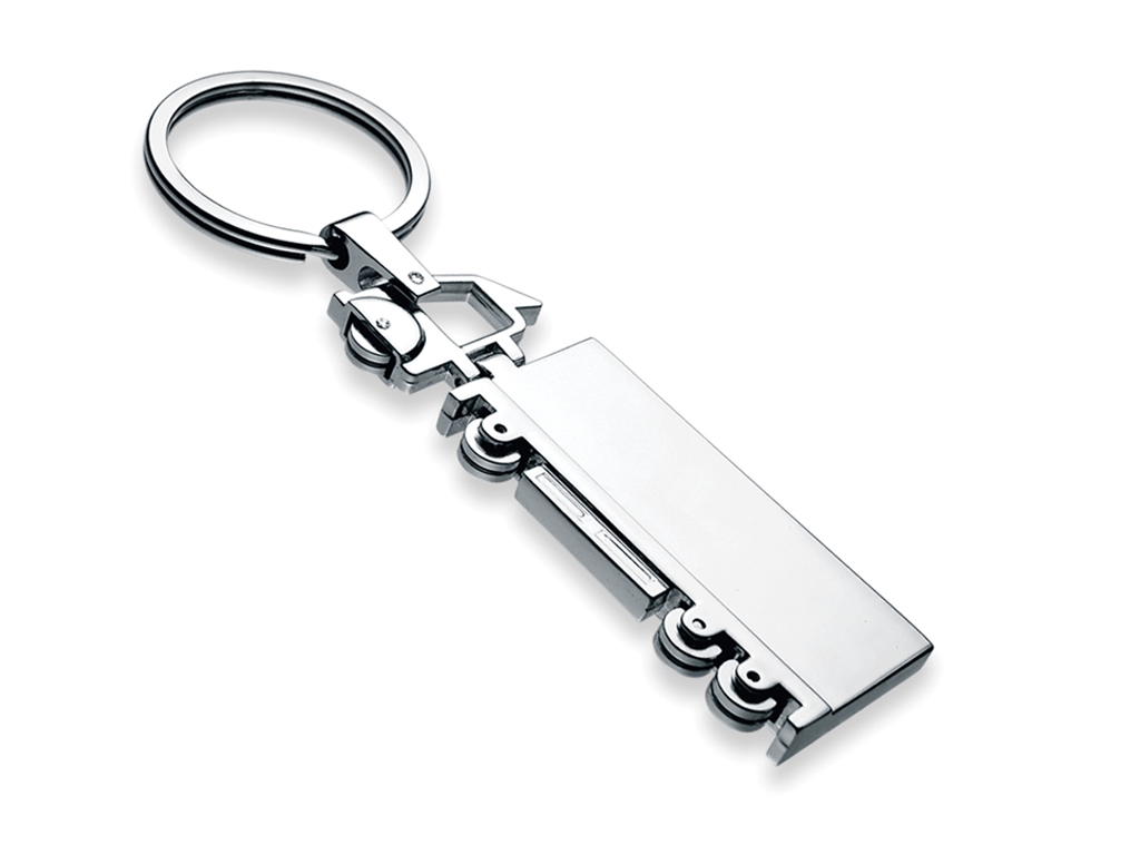 Tır Metal Keychain